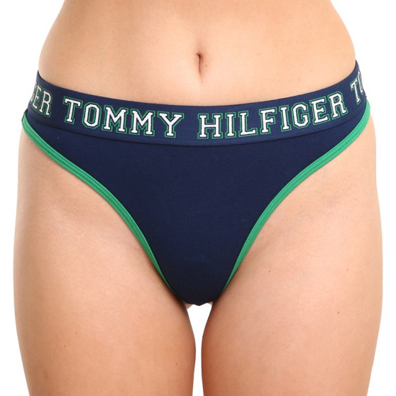 Ženske tange Tommy Hilfiger plava (UW0UW03164 C5F)