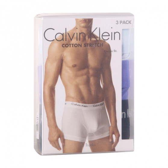 3PACK muške bokserice Calvin Klein višebojan (U2662G-1UZ)
