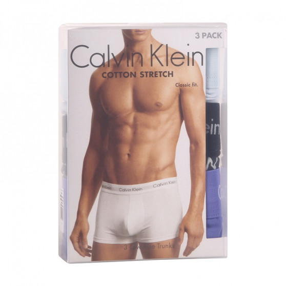 3PACK muške bokserice Calvin Klein višebojan (U2664G-1WH)