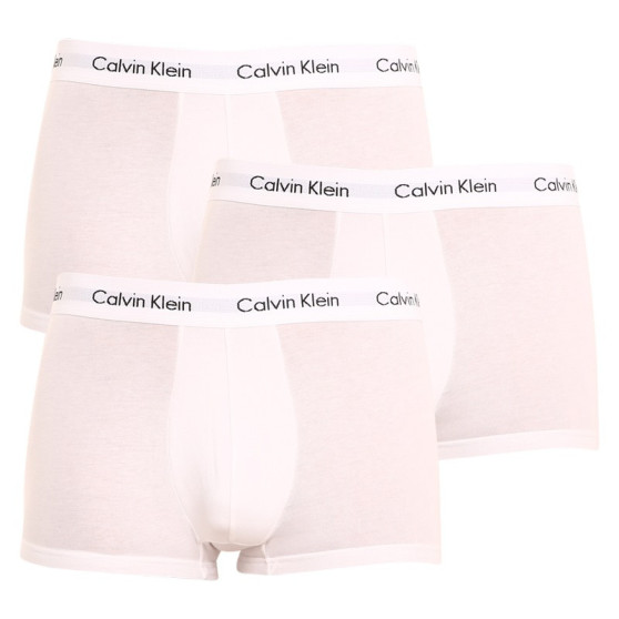 3PACK muške bokserice Calvin Klein bijela (U2664G-100)