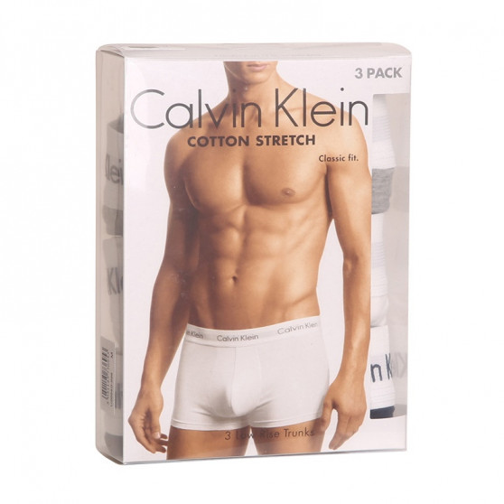 3PACK muške bokserice Calvin Klein višebojan (U2664G-998)