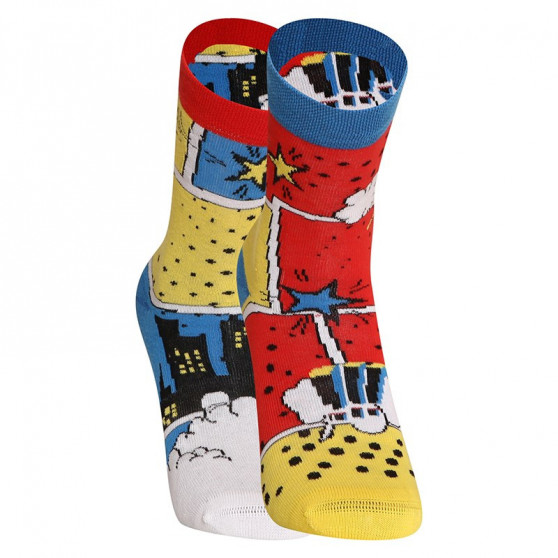 Vesele dječje čarape Dedoles Strip u boji (GMKS232)