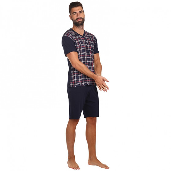Muška pidžama Foltýn tamno plava (FPT5)