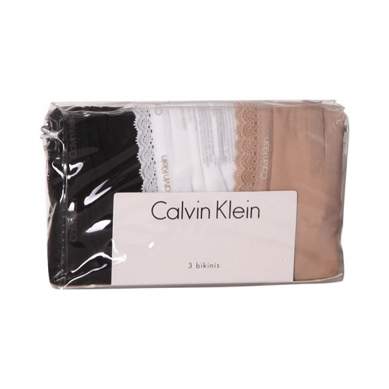 3PACK žensko donje rublje Calvin Klein višebojan (QD3804E-FIY)