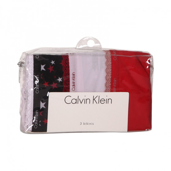 3PACK žensko donje rublje Calvin Klein višebojan (QD3804E-W4Z)