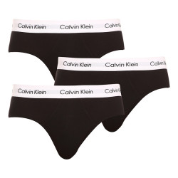 3PACK muške slip gaće Calvin Klein crno (U2661G-001)