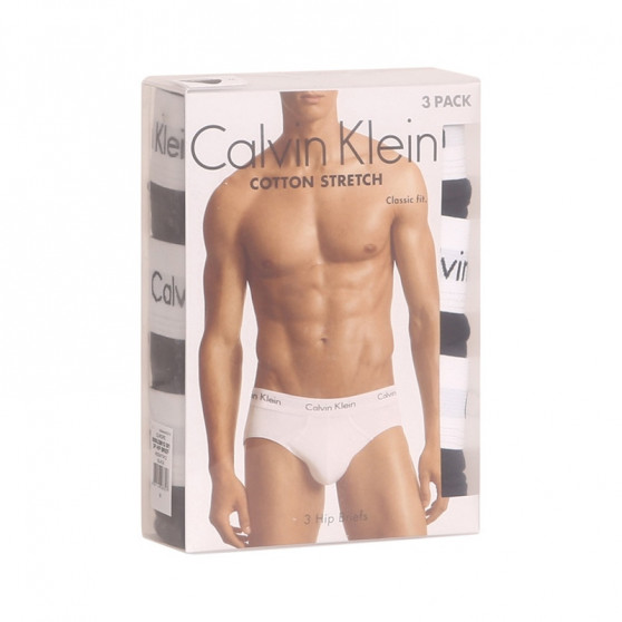 3PACK muške gaćice Calvin Klein crno (U2661G-001)