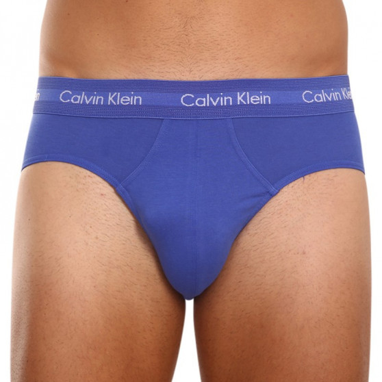 3PACK muške slip gaće Calvin Klein višebojan (U2661G-4KU)