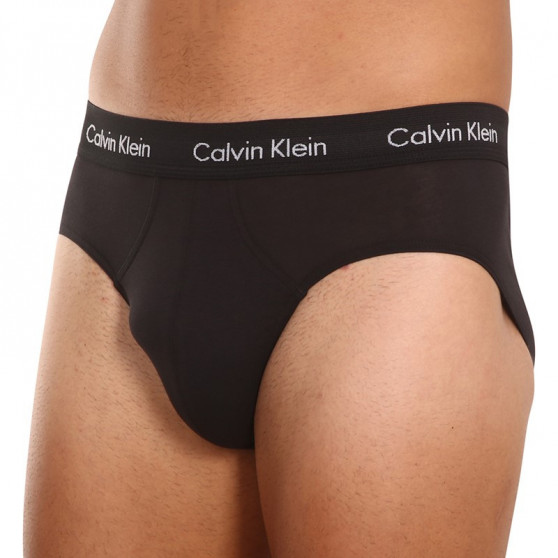 3PACK muške slip gaće Calvin Klein crno (U2661G-XWB)