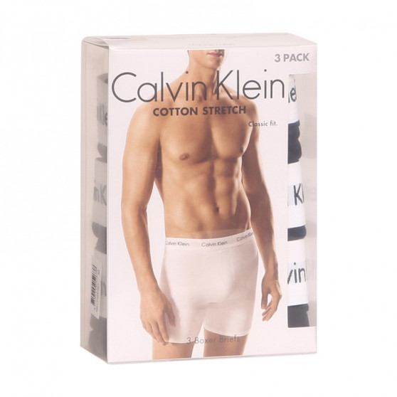 3PACK muške bokserice Calvin Klein crno (NB1770A-001)