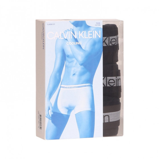 3PACK muške bokserice Calvin Klein crno (NB1799A-001)