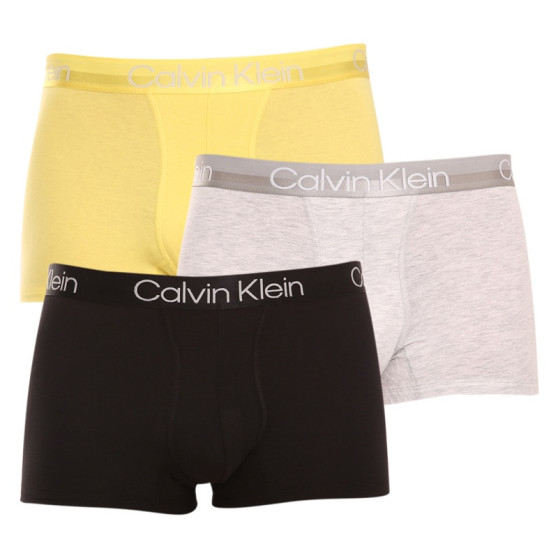 3PACK muške bokserice Calvin Klein višebojan (NB2970A-1RN)