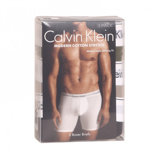 3PACK muške bokserice Calvin Klein višebojan (NB2381A-67A)