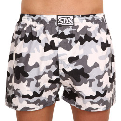 Muške bokserice Styx art classic rubber oversize camo (E1457)