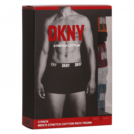 3PACK muške bokserice DKNY Bellevue višebojni (U5_6654_DKY_3PKA)