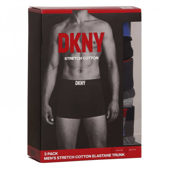 3PACK muške bokserice DKNY Hinton višebojni (U5_6660_DKY_3PKB)
