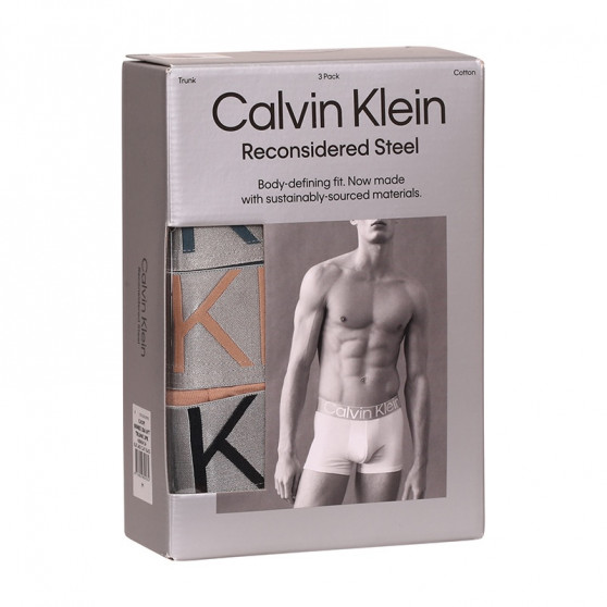 3PACK muške bokserice Calvin Klein višebojan (NB3130A-6VT)