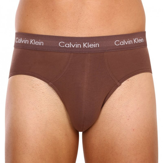 3PACK muške slip gaće Calvin Klein višebojan (U2661G-6F9)