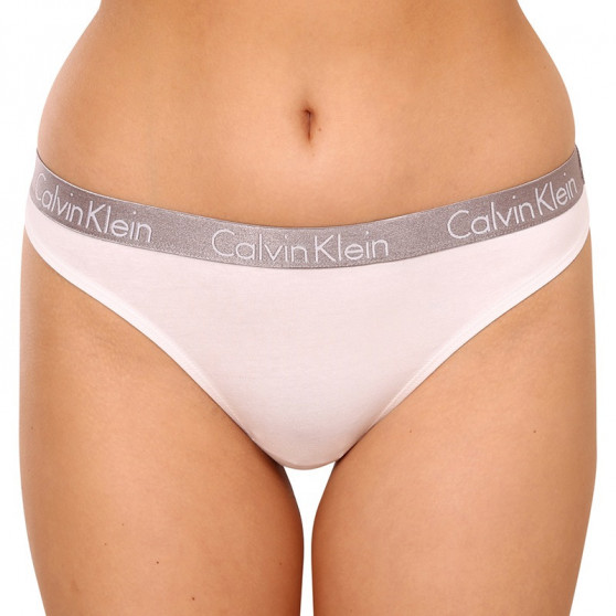 3PACK ženske tange Calvin Klein višebojan (QD3560E-6S2)