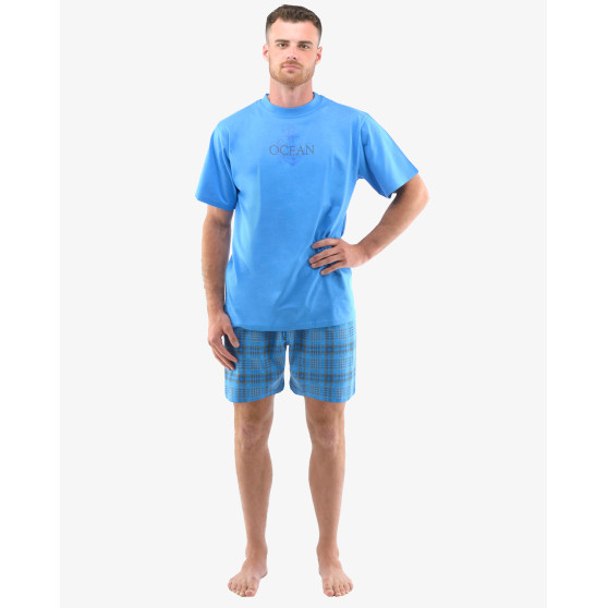 Muška pidžama Gino plava (79136-DBMDxG)