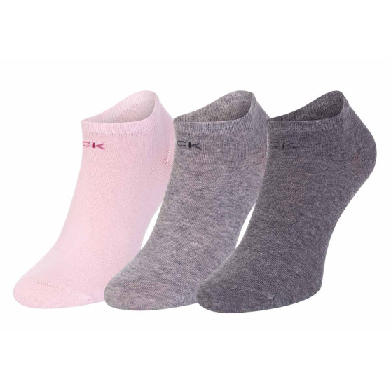 3PACK ženske čarape Calvin Klein niske raznobojne (701218768 003)