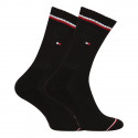 2PACK muške čarape Tommy Hilfiger visoki crni (100001096 200)