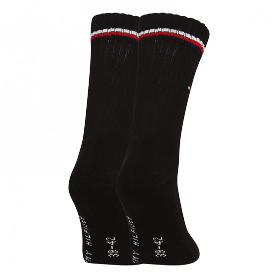 2PACK muške čarape Tommy Hilfiger visoki crni (100001096 200)