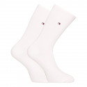 2PACK ženske čarape Tommy Hilfiger visoki bijeli (371221 300)