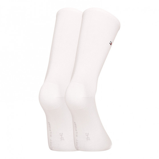 2PACK ženske čarape Tommy Hilfiger visoki bijeli (371221 300)