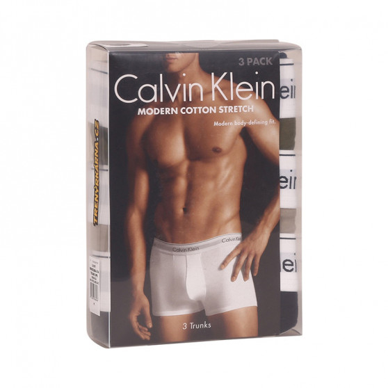 3PACK muške bokserice Calvin Klein višebojan (NB2380A-67A)