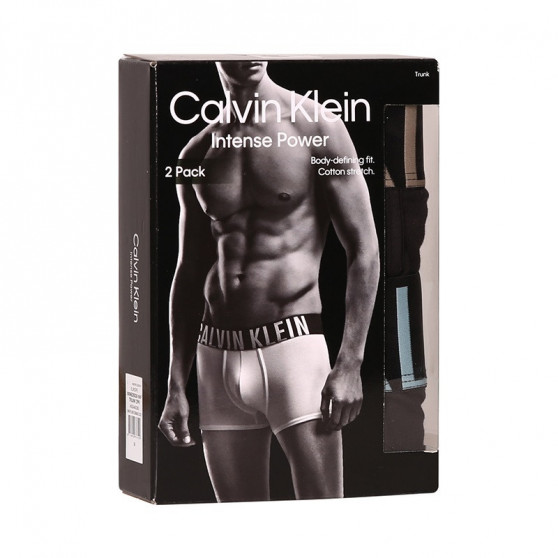 2PACK muške bokserice Calvin Klein višebojan (NB2602A-6HF)
