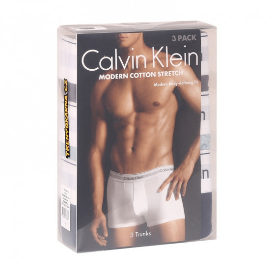 3PACK muške bokserice Calvin Klein višebojan (NB2380A-679)