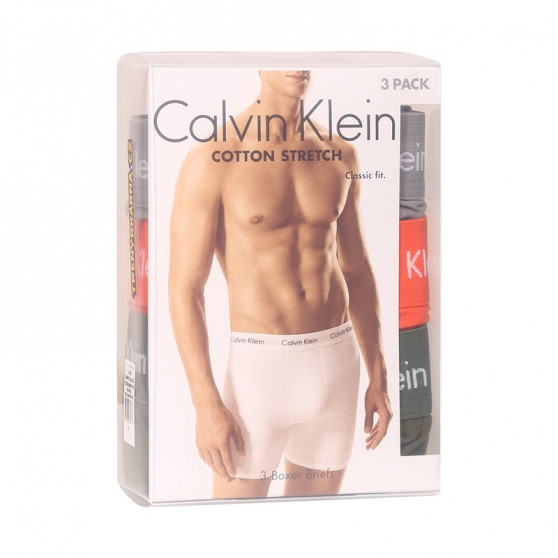 3PACK muške bokserice Calvin Klein višebojan (NB1770A-6GL)