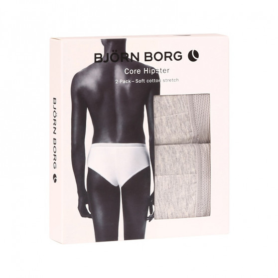 2PACK žensko donje rublje Bjorn Borg siva (10000001-MP003)
