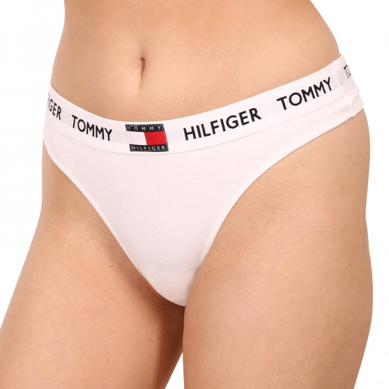 Ženske tange Tommy Hilfiger bijela (UW0UW02198 YCD)