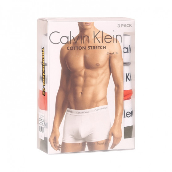3PACK muške bokserice Calvin Klein višebojan (U2664G-6GL)
