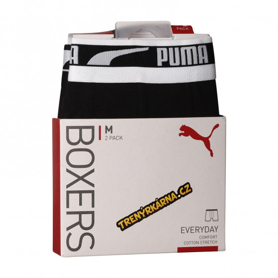 2PACK muške bokserice Puma crno (701219366 003)