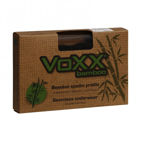 Muške bokserice VoXX bešavna bambus crna (BS030)