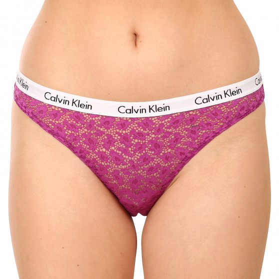 3PACK žensko donje rublje Calvin Klein višebojan (QD3926E-6VY)