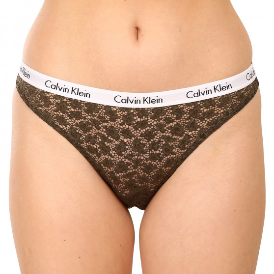 3PACK Brazilske gaćice Calvin Klein višebojan (QD3925E-6VY)