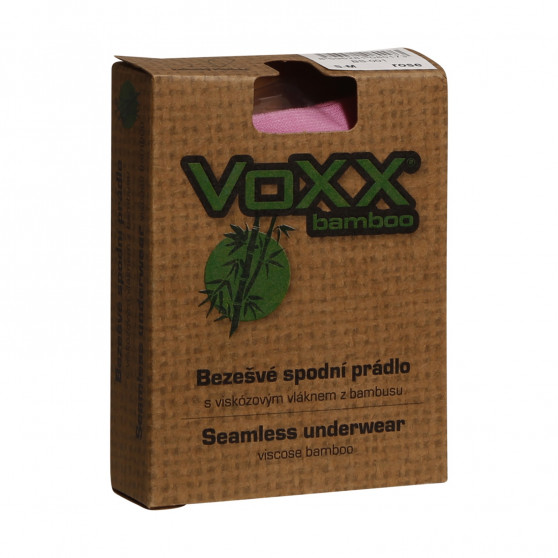 Ženske gaćice od bambusa VoXX ružičasta bez šavova (BS001)