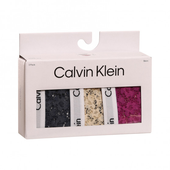 3PACK žensko donje rublje Calvin Klein prevelik raznobojan (QD3975E-6Q2)