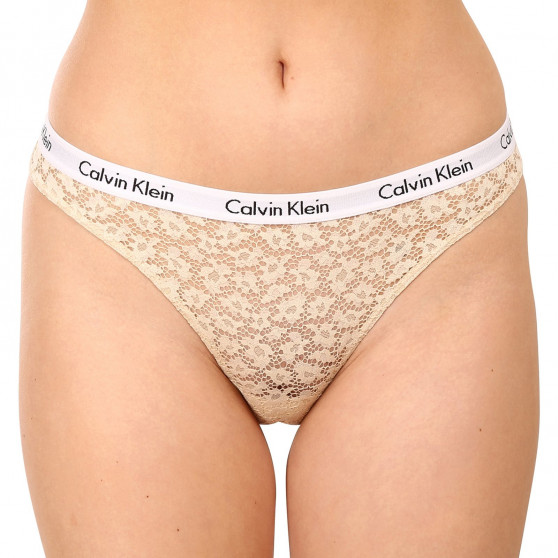 3PACK žensko donje rublje Calvin Klein prevelik raznobojan (QD3975E-6Q2)