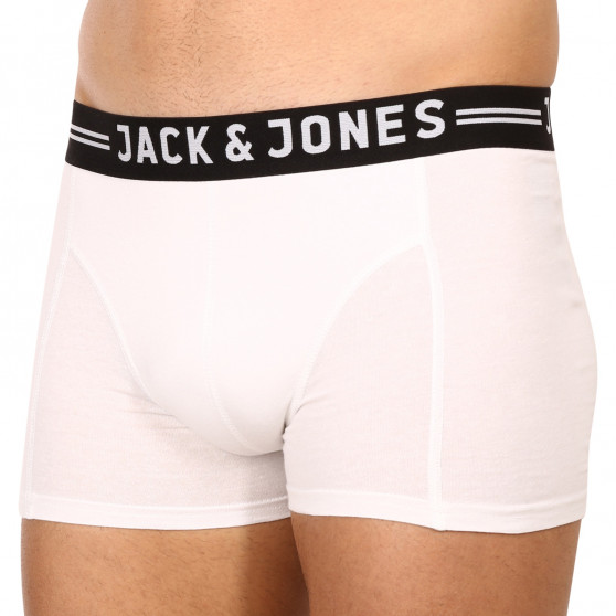 3PACK muške bokserice Jack and Jones bijela (12081832)