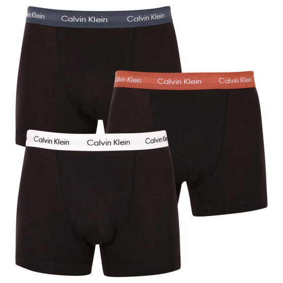 3PACK muške bokserice Calvin Klein crno (U2662G-6GZ)
