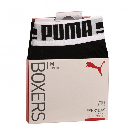 2PACK muške bokserice Puma crno (651003001 200)