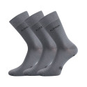 3PACK čarape Lonka visok svijetlosiv (Dewool)