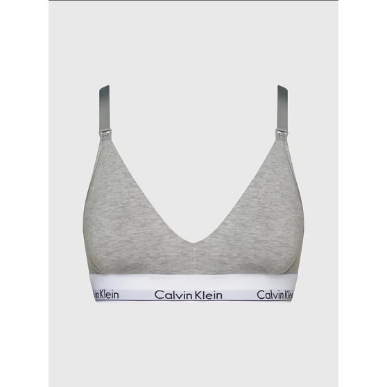 Ženski grudnjak Calvin Klein dojilja siva (QF6218E-020)