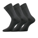 3PACK čarape Lonka tamno siva (Bioban)
