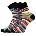 3PACK čarape BOMA visoka raznobojna (Jana 53)